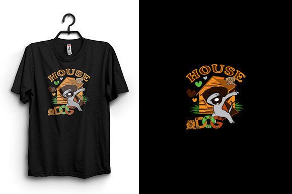 Dog House T Shirt Design: Graphics for Branding