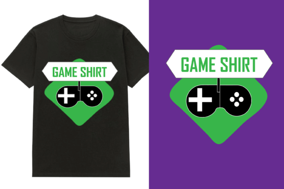 Game Shirt Design: Graphics & Print Templates