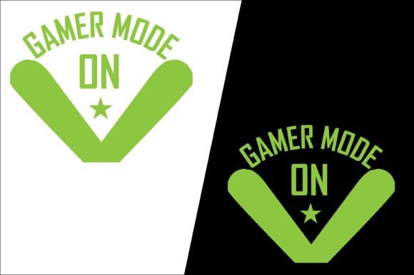 Gamer Mode Graphics for Print Templates