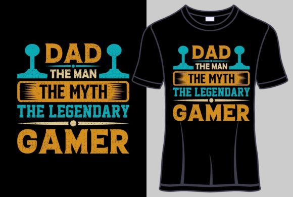 Gamer Typography T-Shirt Design Review