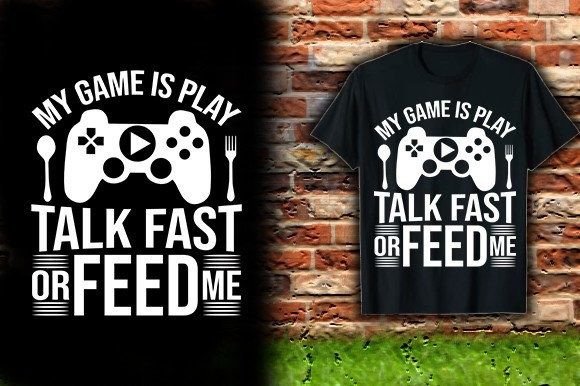 Gaming Graphics for T-Shirt Designs