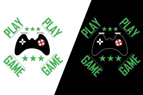 Play Game T-shirt Design: Graphics & Print Templates