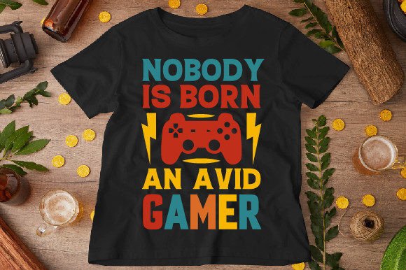 Reviewing Gamer Graphics for T-Shirt Designs