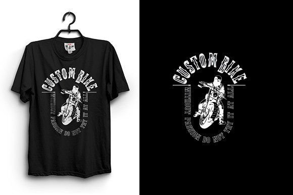 Reviewing the Custom Bike T Shirt Design for Embroidery