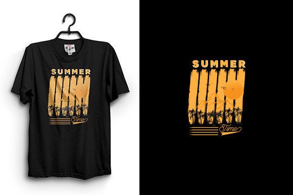 Summer Time T Shirt Design Graphics Review