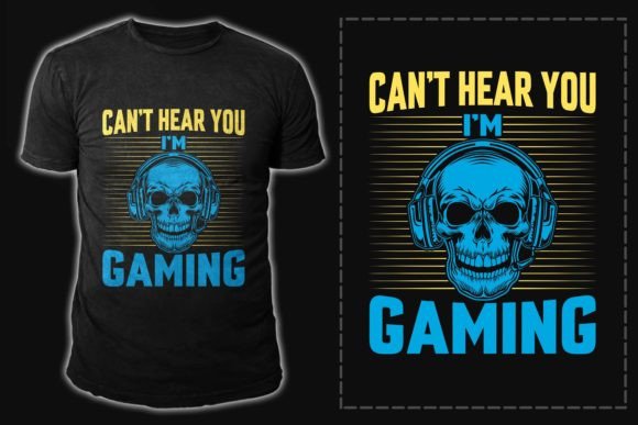Video Game Vector Graphics for T-Shirt Designs